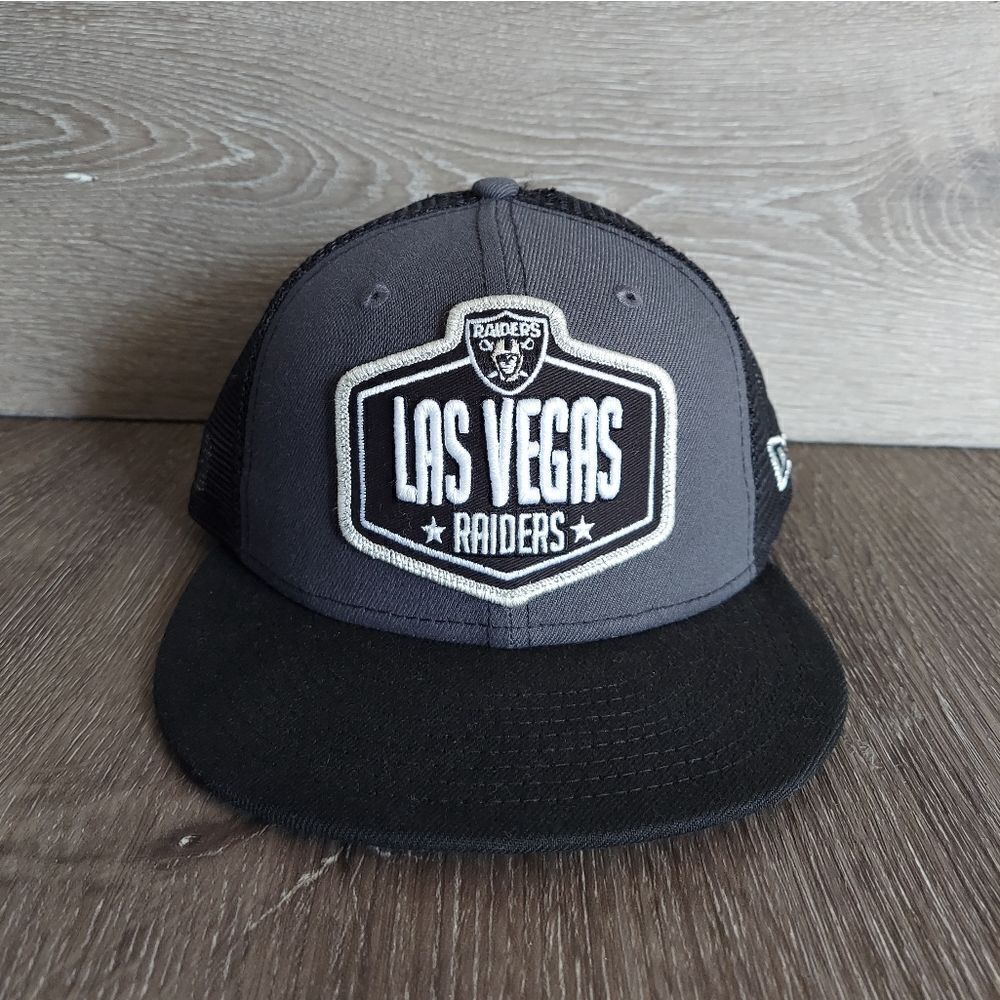 NEW ERA NFL LAS VEGAS RAIDERS YOUTH JR 2021 DRAFT 9FIFTY SNAPBACK